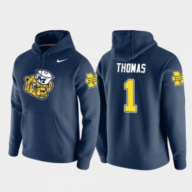 #1 Ambry Thomas Vault Logo Club Michigan Pullover Men Navy Hoodie 909614-913