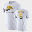 #5 Jabrill Peppers Spring Break Futura Wolverines Men White T-Shirt 964963-135