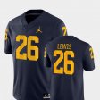 #26 Jourdan Lewis Game Wolverines College Football Jordan Brand Mens Navy Jersey 877323-966