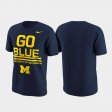 Local Verbiage Wolverines Performance Men's Navy T-Shirt 255284-887