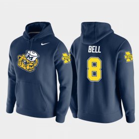 #8 Ronnie Bell Vault Logo Club University of Michigan Pullover Men's Navy Hoodie 678495-515